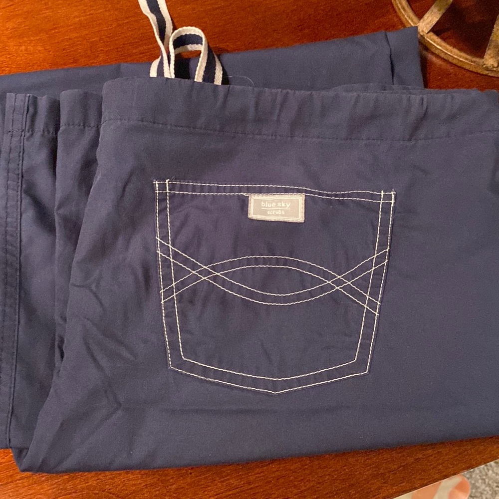 Blue Sky Medium scrub pants